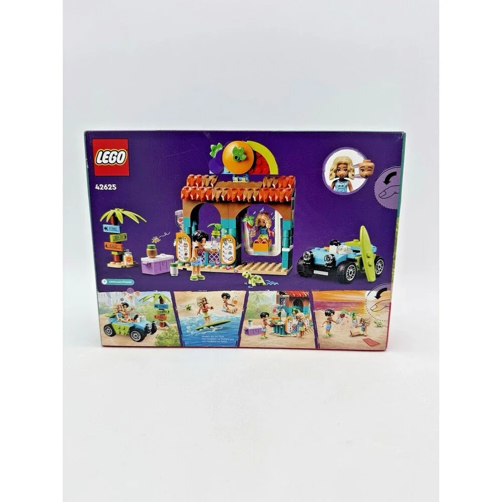 LEGO® 2024 Friends Beach Smoothie Stand 213 Piece Building Set 42625